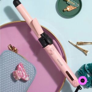 Wavytalk Automatic Rotating Curling Iron - Pink